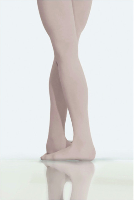 LIGHT PINK PREMIERE FOOTED TIGHTS